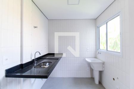 Sala/Cozinha de apartamento à venda com 1 quarto, 28m² em Vila Invernada, São Paulo