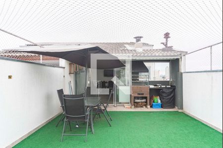 Apartamento à venda com 140m², 3 quartos e 2 vagasVaranda da Cobertura e Área Gourmet