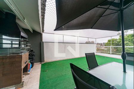 Apartamento à venda com 140m², 3 quartos e 2 vagasVaranda da Cobertura e Área Gourmet