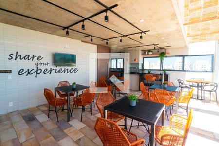 Apartamento para alugar com 37m², 1 quarto e sem vaga Apartamento para alugar com 37m², 1 quarto e sem vagaÁrea comum - Churrasqueira