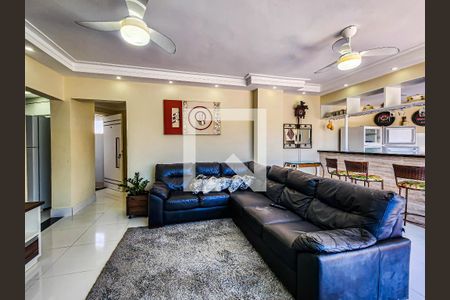 Sala de apartamento para alugar com 4 quartos, 270m² em Jardim Tejereba, Guarujá