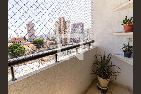 Varanda da Sala de apartamento à venda com 3 quartos, 65m² em Vila Bertioga, São Paulo