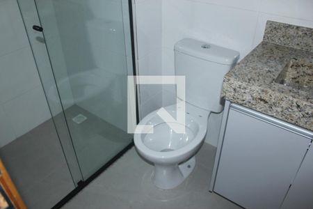 Banheiro de kitnet/studio à venda com 1 quarto, 29m² em Jardim Anhanguera, São Paulo