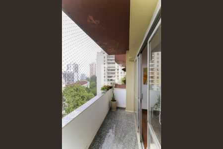 Varanda da Sala de apartamento para alugar com 3 quartos, 178m² em Vila Andrade, São Paulo