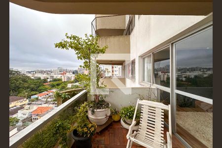 Sacada de apartamento à venda com 3 quartos, 131m² em Chácara Santo Antônio (zona Sul), São Paulo