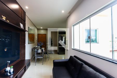 Sala de apartamento para alugar com 2 quartos, 109m² em Vila Camilópolis, Santo André