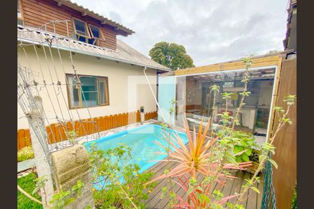 Área comum - Piscina de kitnet/studio para alugar com 1 quarto, 57m² em Cachoeira do Bom Jesus Leste, Florianópolis