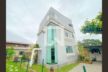 Fachada de kitnet/studio para alugar com 1 quarto, 57m² em Cachoeira do Bom Jesus Leste, Florianópolis