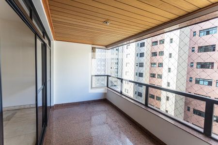 Varanda da Sala 1 de apartamento para alugar com 4 quartos, 200m² em Savassi, Belo Horizonte