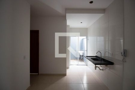 Sala-Cozinha de apartamento à venda com 2 quartos, 43m² em Cidade São Miguel, São Paulo