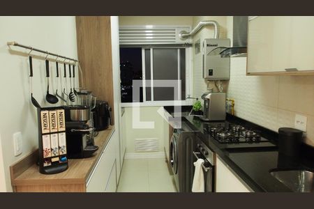 Cozinha de apartamento para alugar com 2 quartos, 84m² em Jardim Ana Maria, Jundiaí