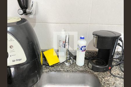 Cozinha de apartamento para alugar com 1 quarto, 30m² em Jardim Prudência, São Paulo