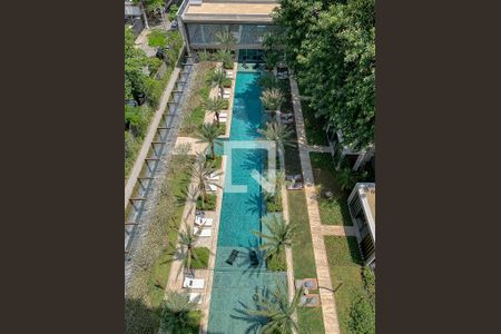Piscina de 50 metros de apartamento à venda com 4 quartos, 343m² em Vila Olímpia, São Paulo