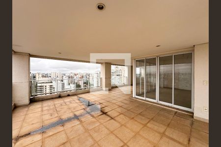 Varanda de apartamento à venda com 6 quartos, 820m² em Campo Belo, São Paulo