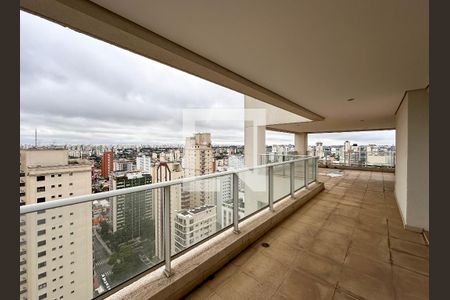 Varanda de apartamento à venda com 6 quartos, 820m² em Campo Belo, São Paulo