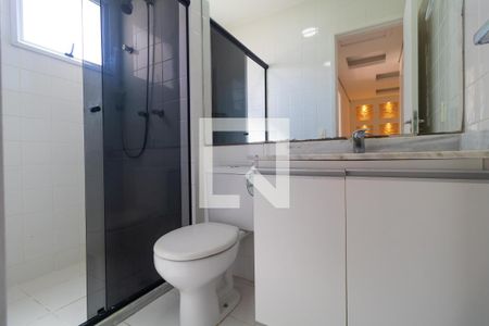Casa de condomínio para alugar com 86m², 3 quartos e 2 vagasBanheiro