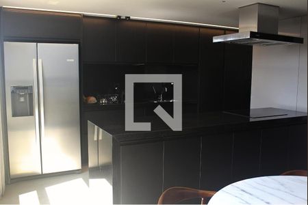 Cozinha de apartamento à venda com 1 quarto, 82m² em Vila da Serra, Nova Lima
