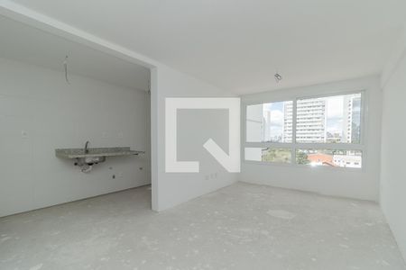 Sala de apartamento à venda com 1 quarto, 48m² em Passo D’areia, Porto Alegre
