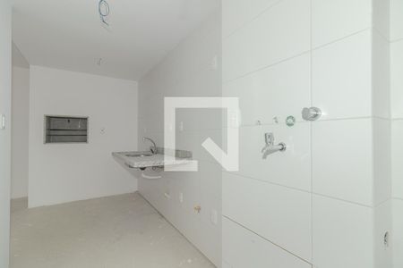 Cozinha e Área de Serviço de apartamento à venda com 1 quarto, 48m² em Passo D’areia, Porto Alegre