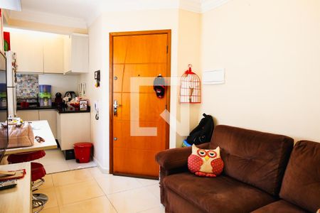 Sala de apartamento à venda com 2 quartos, 43m² em Jardim, São Caetano do Sul