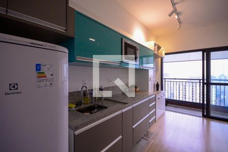 Quarto/Cozinha  de apartamento para alugar com 1 quarto, 27m² em Ipiranga, São Paulo