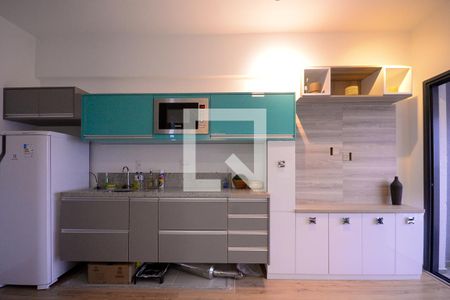 Quarto/Cozinha  de apartamento para alugar com 1 quarto, 27m² em Ipiranga, São Paulo