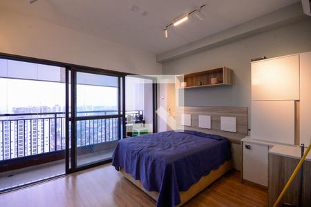 Quarto/Cozinha  de apartamento para alugar com 1 quarto, 27m² em Ipiranga, São Paulo