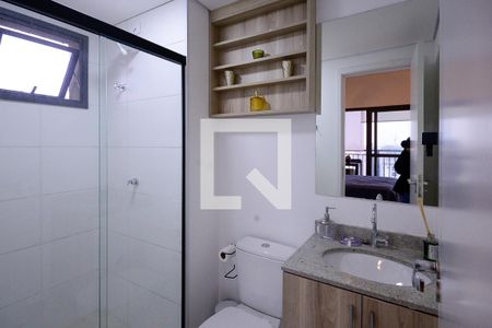 Banheiro  de apartamento para alugar com 1 quarto, 27m² em Ipiranga, São Paulo