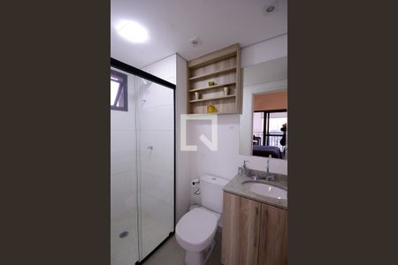 Banheiro  de apartamento para alugar com 1 quarto, 27m² em Ipiranga, São Paulo