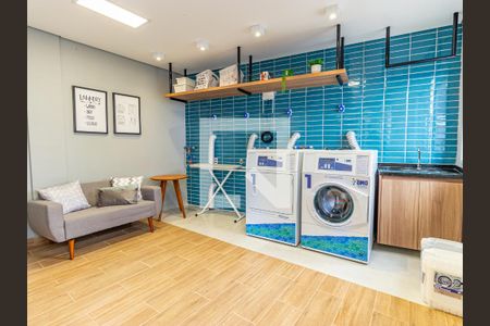 Apartamento para alugar com 25m², 1 quarto e sem vaga Apartamento para alugar com 25m², 1 quarto e sem vagaÁrea comum - Lavanderia