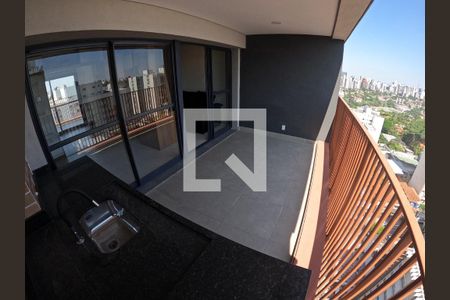 VARANDA de apartamento para alugar com 1 quarto, 39m² em Perdizes, São Paulo
