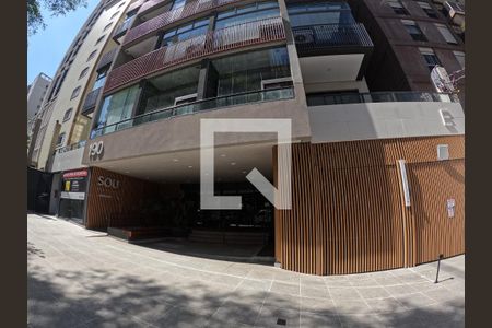 Apartamento para alugar com 39m², 1 quarto e 1 vagaFACHADA DO PRÉDIO