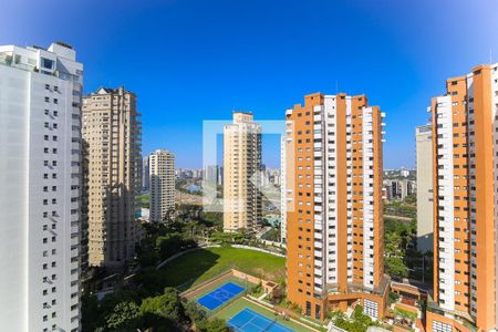 Vista da Sala de apartamento à venda com 2 quartos, 75m² em Jardim Fonte do Morumbi, São Paulo