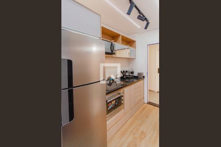 Cozinha de kitnet/studio para alugar com 1 quarto, 28m² em Vila Mariana, São Paulo
