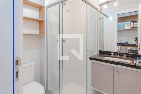 Studio para alugar com 28m², 1 quarto e sem vaga Studio para alugar com 28m², 1 quarto e sem vagaBanheiro