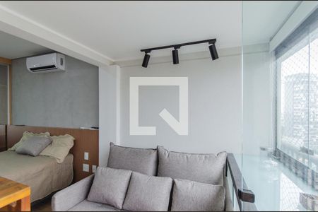 Varanda gourmet de kitnet/studio para alugar com 1 quarto, 28m² em Vila Mariana, São Paulo