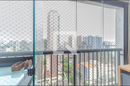 Studio para alugar com 28m², 1 quarto e sem vaga Studio para alugar com 28m², 1 quarto e sem vagaVista da Varanda