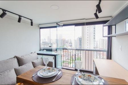 Varanda gourmet de kitnet/studio para alugar com 1 quarto, 28m² em Vila Mariana, São Paulo