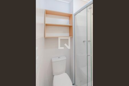 Studio para alugar com 28m², 1 quarto e sem vaga Studio para alugar com 28m², 1 quarto e sem vagaBanheiro