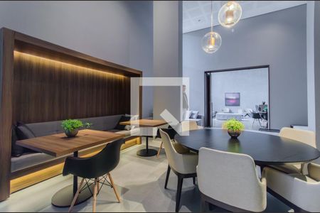 Studio para alugar com 28m², 1 quarto e sem vaga Studio para alugar com 28m², 1 quarto e sem vagaÁrea comum - Salão de festas