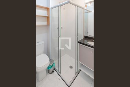 Studio para alugar com 28m², 1 quarto e sem vaga Studio para alugar com 28m², 1 quarto e sem vagaBanheiro