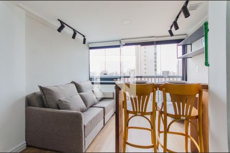 Varanda gourmet de kitnet/studio para alugar com 1 quarto, 28m² em Vila Mariana, São Paulo