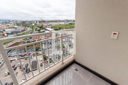 Varanda da Sala de apartamento para alugar com 1 quarto, 34m² em Jardim Santa Terezinha (zona Leste), São Paulo