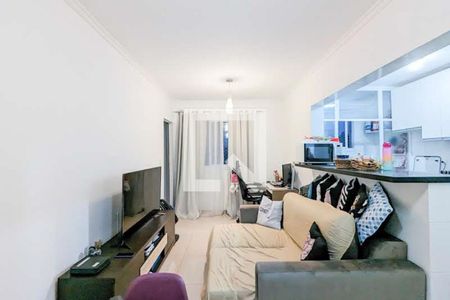 Sala de apartamento à venda com 1 quarto, 50m² em Jardim do Mar, São Bernardo do Campo