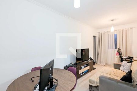 Sala de apartamento à venda com 1 quarto, 50m² em Jardim do Mar, São Bernardo do Campo