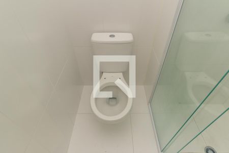 Banheiro de kitnet/studio à venda com 1 quarto, 27m² em Vila Buarque, São Paulo