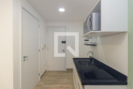 Cozinha de kitnet/studio à venda com 1 quarto, 27m² em Vila Buarque, São Paulo