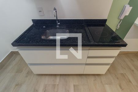 Cozinha de kitnet/studio à venda com 1 quarto, 27m² em Vila Buarque, São Paulo