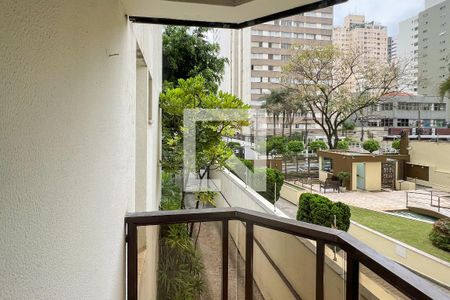 Vista de apartamento para alugar com 1 quarto, 45m² em Indianópolis, São Paulo