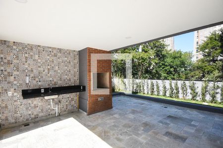 Studio para alugar com 32m², 1 quarto e 1 vagaChurrasqueira